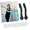 Abaodam 2pcs Home Fitness Door Elastic Resistance Band Training System