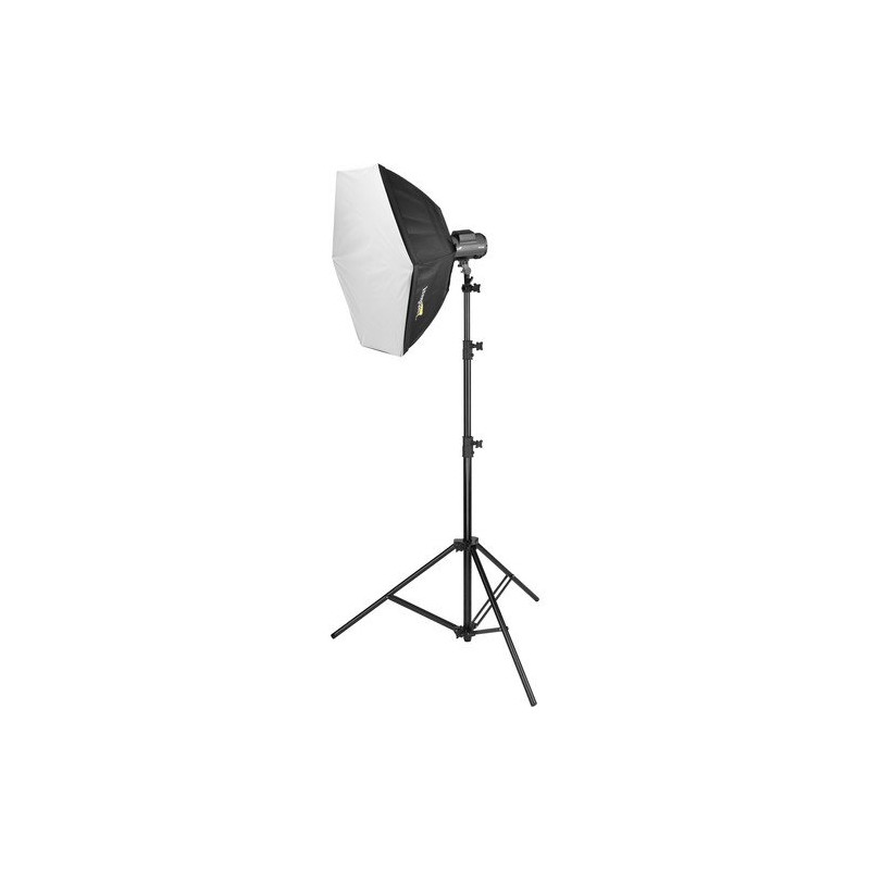 Impact Heavy-Duty Air-Cushioned Light Stand (Black, 9.5')