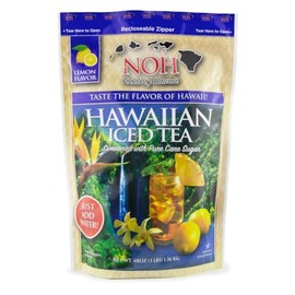 NOH Foods of Hawaii Sweet Tea Mix - 48oz (3lb) Zipper Bag | Just Add Water for Hawaii's Favorite Refreshment | Classic Luau Beverage Blend - Paradise in a Glass