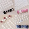 Gel Nail Butterfly Heart Nail Sticker Crescent Moon Sticker (WB8F94E) / 젤네일 나비 하트 네일스티커 초승달스티커 (WB8F94E)