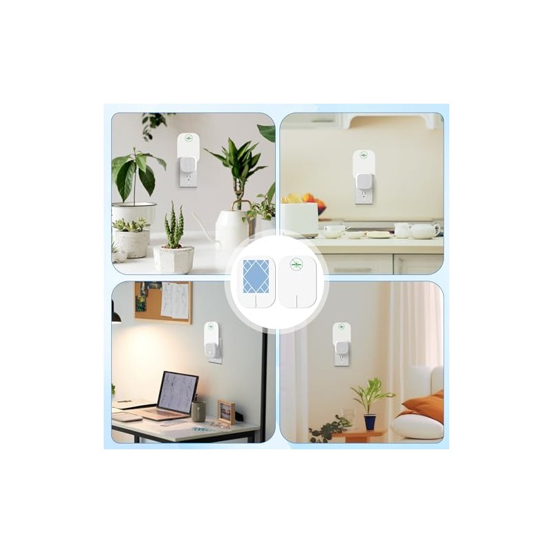 Qualirey 12 Pack Flying Insect Trap Refill Compatible with VEYOFLY