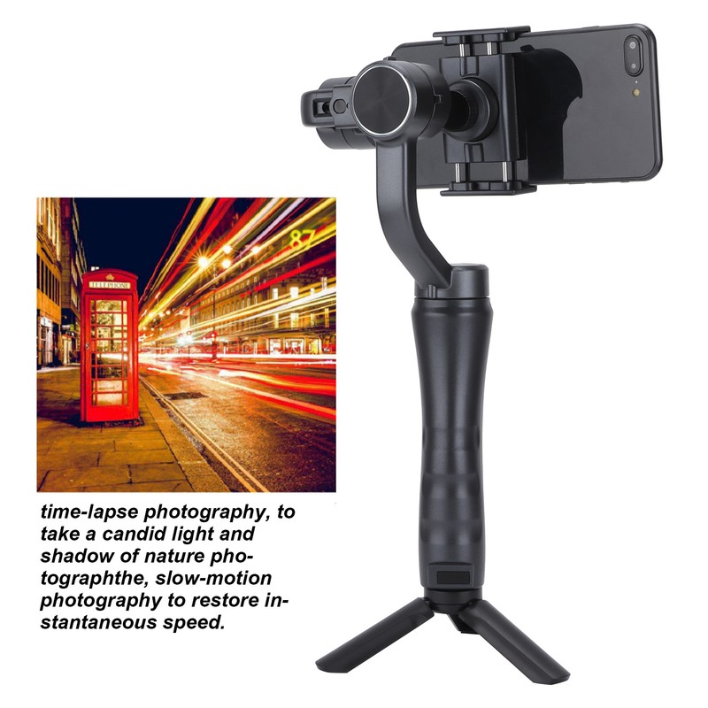 F6 Three‑axis Handheld Gimbal Stabilizer Vlog Live Broadcast Anti‑shake Phone