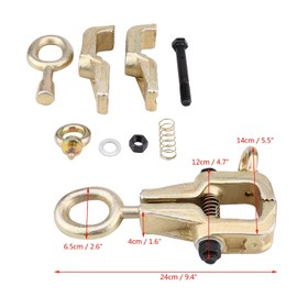 Watris Veiyi 2-Way Frame Puller, 5 Ton Self-Tightening Frame Puller Auto Body, 2-Way Auto Body Clamp for Heavy Duty Car Vehicle Body Repair