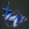 Schwertfisch Feather Tuna Artificial Fishing Lure Tease Accessories for Large