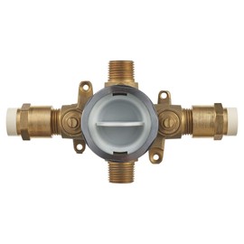 American Standard RU109SS Flash Shower Rough-In Valve with CPVC Inlets and Universal Outlets with Screwdriver Stops