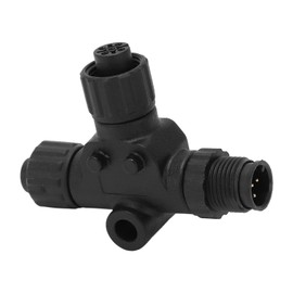 nmea 2000,für N2K T-Anschluss, für NMEA 2000 T-Anschluss 3 Port 5-poliges M12-Gewinde IP67 Wasserdicht für Garmin-Netzwerke