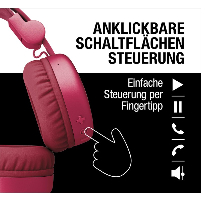 Fresh 'n Rebel Code Core Bluetooth Headphones On-Ear Wireless 30