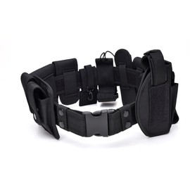 HOUSON 10 in 1 Multifunctional Waist Belt, Tactical Hip Belt Tactical Belt Modular Equipment System for Law Enforcement Security Hunting