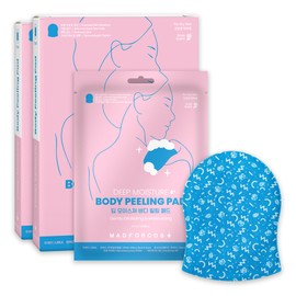 Mad Forcos Body Peeling Pad Exfoliation Scrub Deep Moisture 10+10, 27ml, 20 pieces / 매드포코스 바디 필링 패드각질제거 스크럽 딥모이스쳐10+10, 27ml, 20개