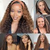Headband Wig deep wave human hair wigs for Black Women