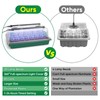 Upgrade Seedling Starter Trays with Grow Light, 80 Cell Seedling