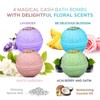 Relaxcation 4 Set Bath Bombs with Cash Surprise Inside -