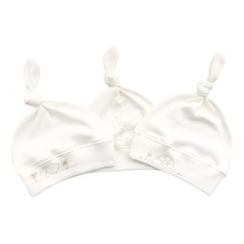 For Babies - First Hat Organic Cotton, Sheep + Snail + Stork