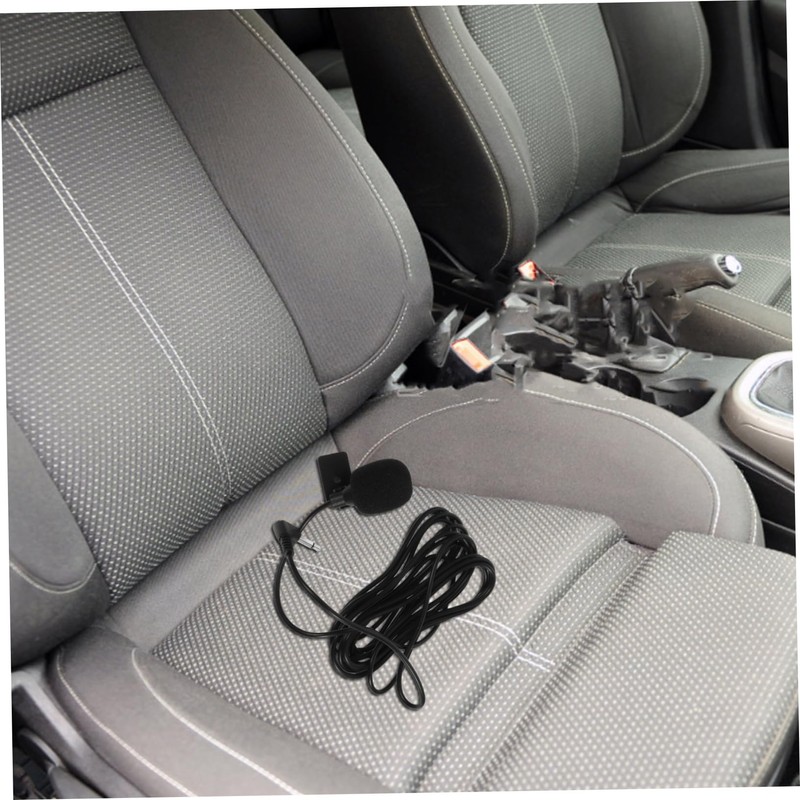 KICHOUSE 1set Handheld Speaker Mic Coil Cord for Car Navigation