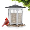MrCrafts Nature Bird Feeders for Outdoors Hanging - Attract Wild