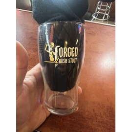 Forged Stout 4 Forged Irish Stout Pint Glasses Glassware CONOR MCGREGOR GUINNESS UFC Fighter