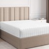 Pizuna 100% Cotton White Satin Stripe King Size Fitted Sheets,