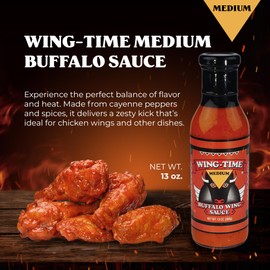 Wing-Time Buffalo Wing Sauce Medium (2)