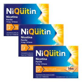 Niquitin Etapa 2 - 3 Pack Tratamiento Para Dejar De Fumar