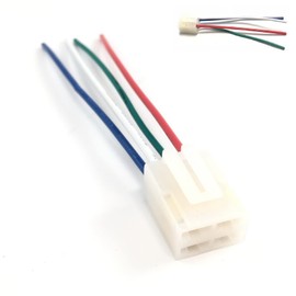 Connection Cable for Voltage Regulator/Rectifier 4 Pin 12 Volt/Alternator Regulator for 4-stroke China Scooters/for Rex Baotian BT50QT BT49QT City Star Yiying Benzhou YY50QT Jack Fox Jinlun Saro Znen Flex Tech JMStar u.a.