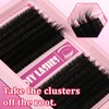 Gmagictobo Lash Clusters C Curl Lash Clusters Kit Fluffy Lashes