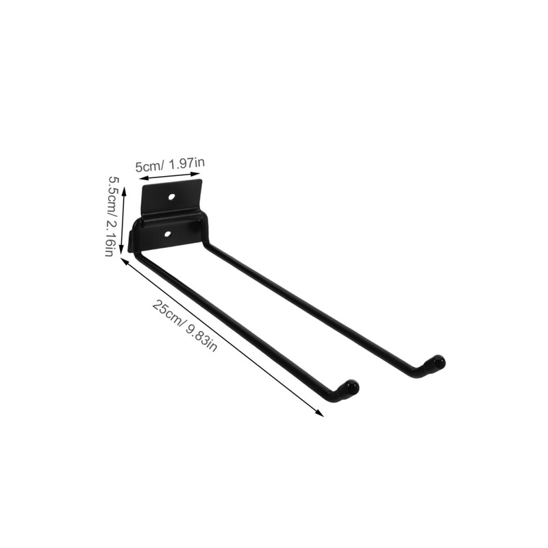 KOMBIUDA Wall Mounted Tool Organizer Rack Durable Construction for Garage