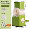 ZSMJAER Vegetable Slicer with 3 Drum Blades, Grater for Vegetables,