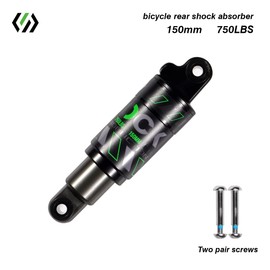 Chooee Mountain Bike Rear Shock absorber Rear Oil MTB Damper 120mm/125mm/150mm/165mm/185mm/190mm/200mm Bicycle Rear Damper 150mmx750lbs