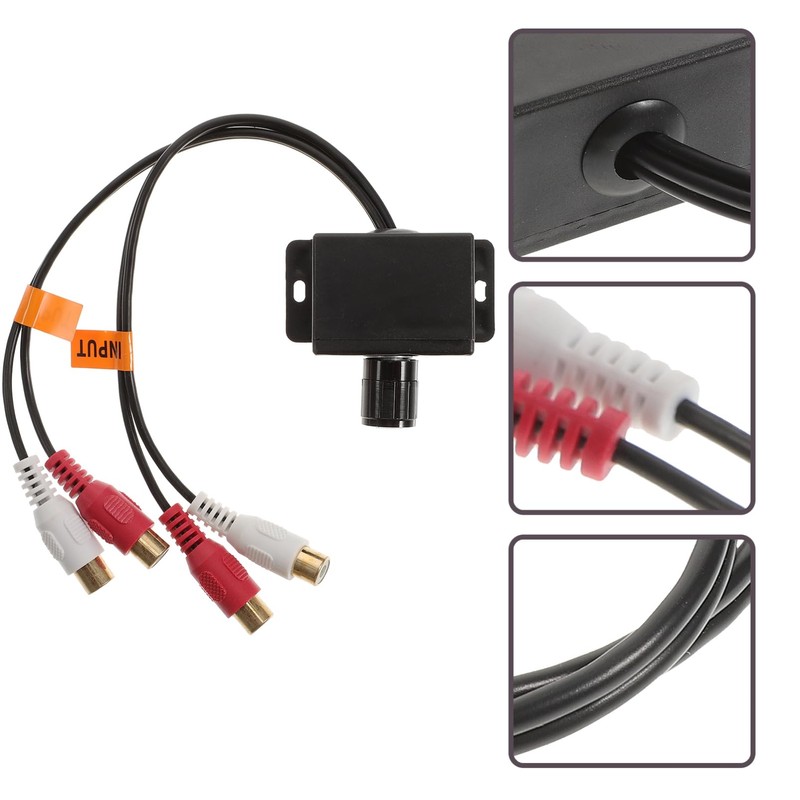 KICHOUSE Volume Control Knob for Car Stereo Level Controller Remote