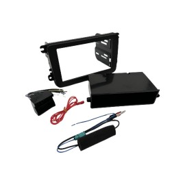 Thrashin Motorsports Stereo Dash Trim Kit, Wire Harness & Antenna Adapter Radio Install Package
