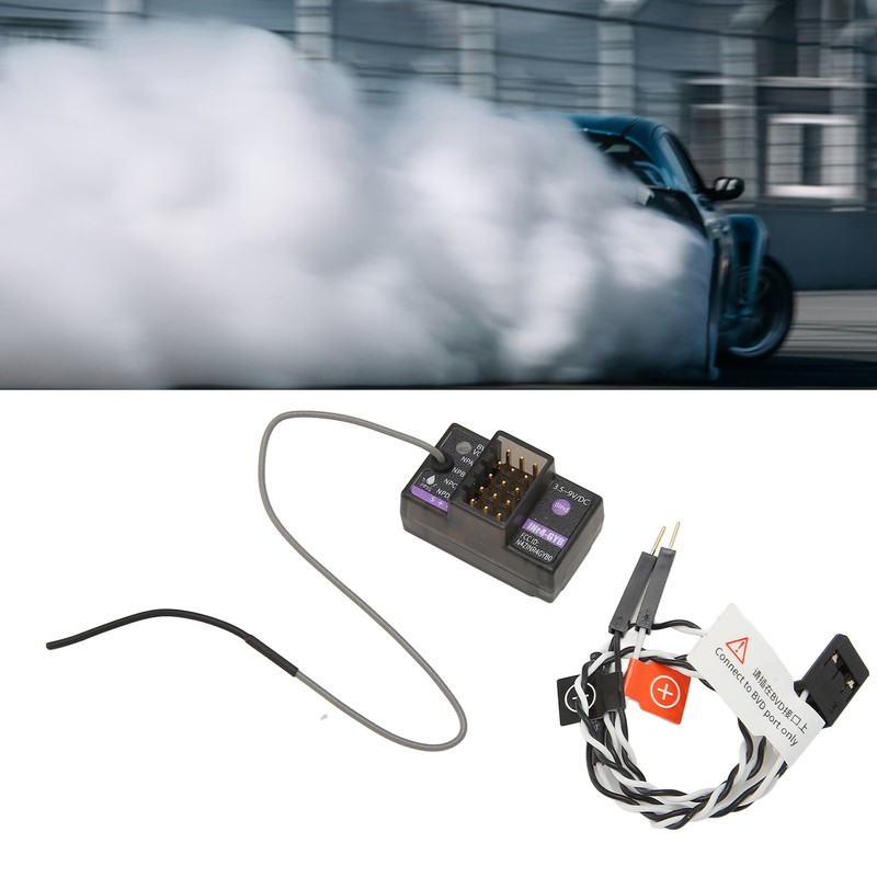 Gyro Receiver 4H Single Antenna 2 Way 2.4GHz RC Receiver