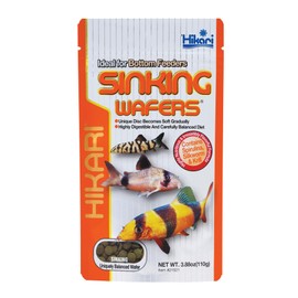 Hikari Tropical Sinking Wafers for Catfish, Loaches and Bottom Feeders 3.88 oz
