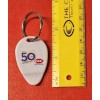 Ohio Lottery Ticket Scratcher Keychain Ring 50th Year Anniversary Scraper