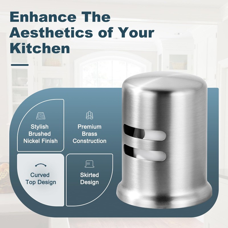 Dishwasher Air Gap Cover, Dishwasher Air Gap Cap for Kitchen