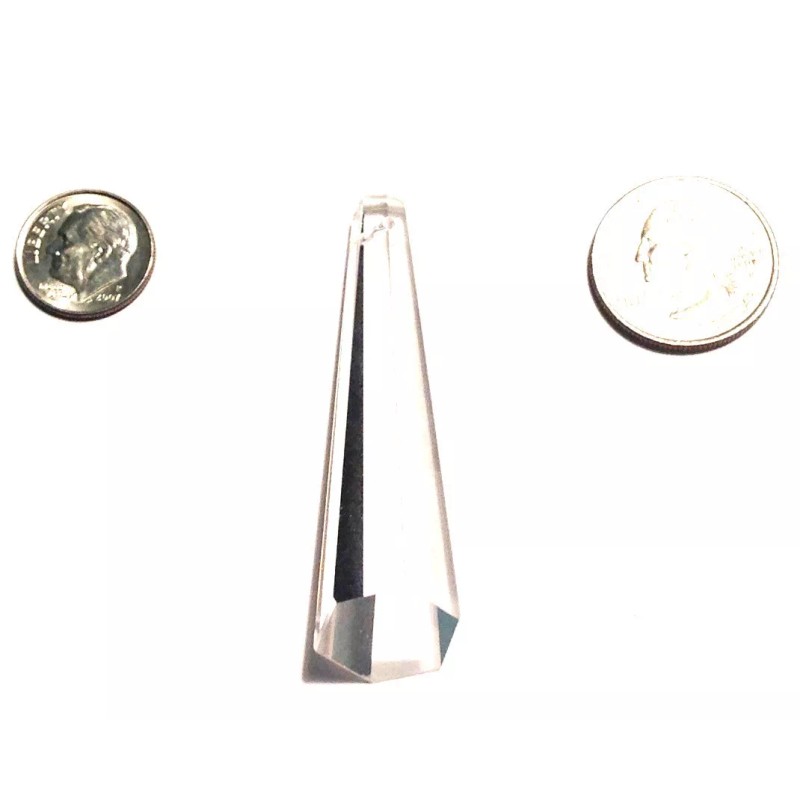 Asfour 63mm Clear Hexagon Drop Asfour Chandelier Crystal Prisms Wholesale