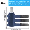 Reppkyh Finger Splints Trigger Finger Braces for Ankle, Pack of