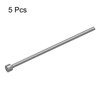QUARKZMAN Pack of 5 Straight Ejector Pins, 3mm (0.12") Diameter,