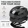 LUMDEER Bike Helmet with USB Rechargeable Rear Light Adult Mountain