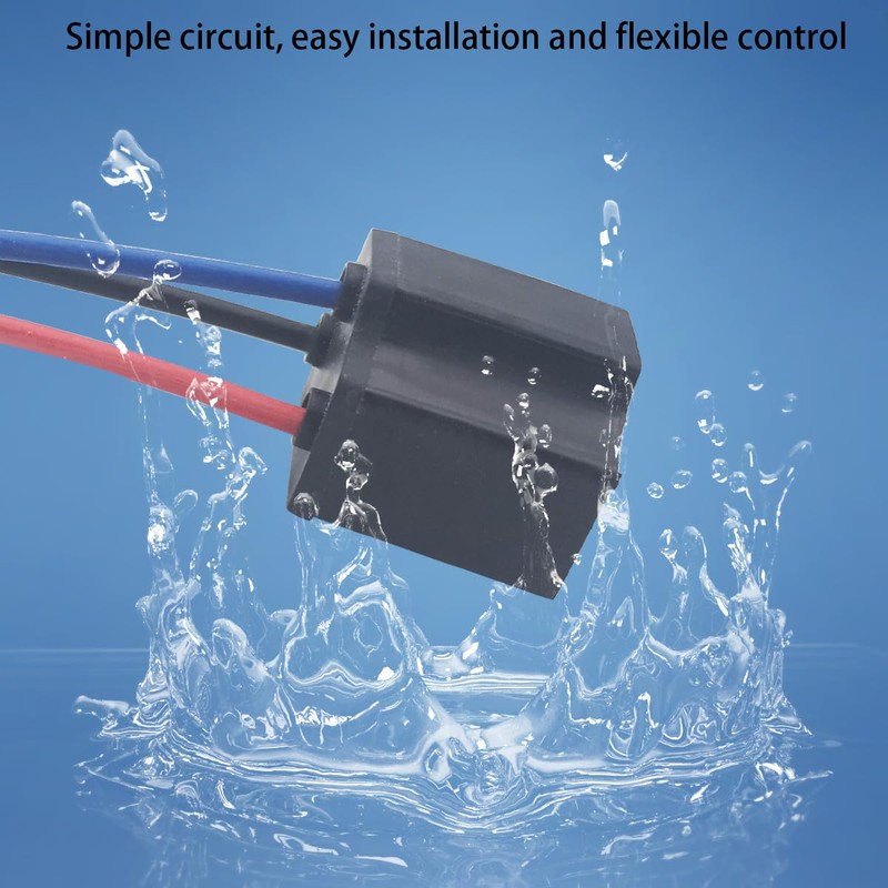 H4 Coupler, 3 Wire CTRICALVER Headlight Connector, Black Wire Bundle