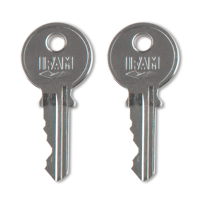IFAM K Series Padlock, Brass, Long Model, K50AL, 50 mm,