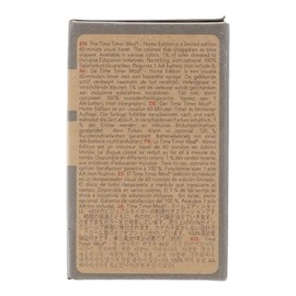 TIME TIMER TIME TIMER Home MOD - 60 Minute Kids Visual Timer Home Edition - for Homeschool Supplies Study Tool, Timer for Kids Desk, Office Desk and Meetings with Silent Operation (Lake Day Blue)