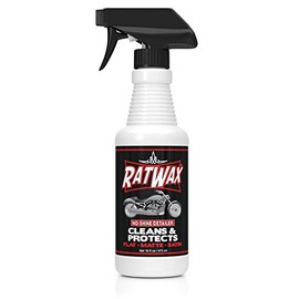 RAT WAX Motorcycle Matte Finish Detailer Spray Cleaner w/UV Protection