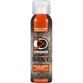 Elimishield HUNT Scent Eliminating Hair & Body Wash for Hunters, 16 oz