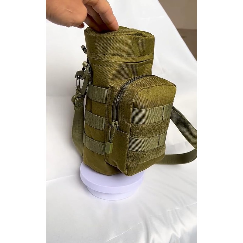 Water Bottle Holder, Tactical Water Bottle Pouches for Backpack with