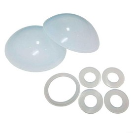 2pcs Dome/Mushroom Gaskets Connector Gasket for Coleman Air Blower Check Valve Gaskets Repair Kit
