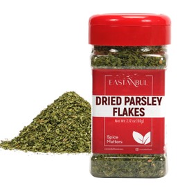 Eastanbul Parsley Flakes, 2.12oz, Dried Parsley, Dried Parsley Flakes for Cooking & Food Flavoring, Perejil, Natural Parsley Seasoning, Dry Parsley for Vegetable-Like Taste, Non-GMO, Parsley Dried