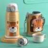 Termo Infantil Con Funda Portátil Vaso Térmico Niños 550ml