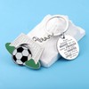 BNQL Soccer Keychain Soccer Lover Gifts For Soccer Team Players