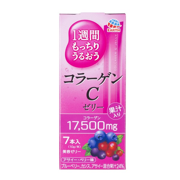 Earth Chemical Collagen C Jelly 0.4 oz (10 g) x 7 Bottles