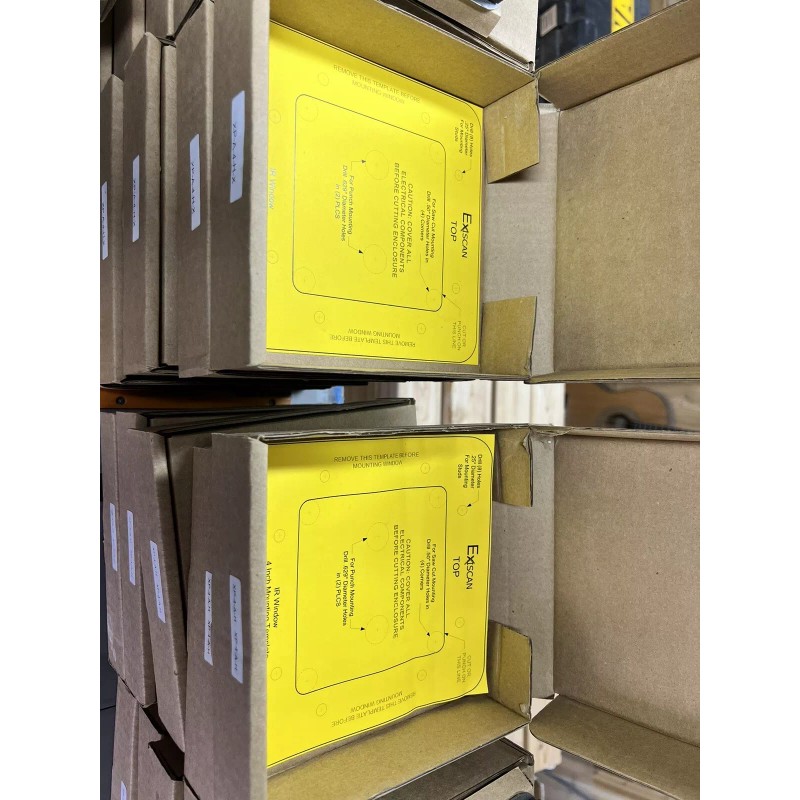 EXISCAN, INFRARED WINDOW, XP-4-A-H & XP-A4-H-X